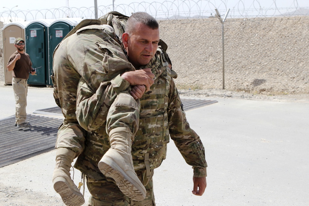 Columbia Helicopters team up with US soldiers for survival training in Afghanistan - special operations style