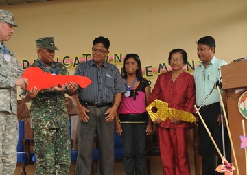 Balikatan 2012 dedication ceremony hands over classrooms
