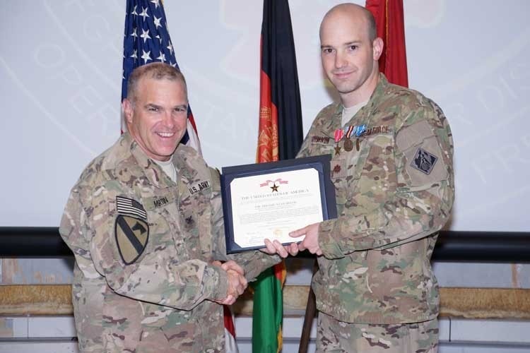 Brannon awarded Bronze Star Medal