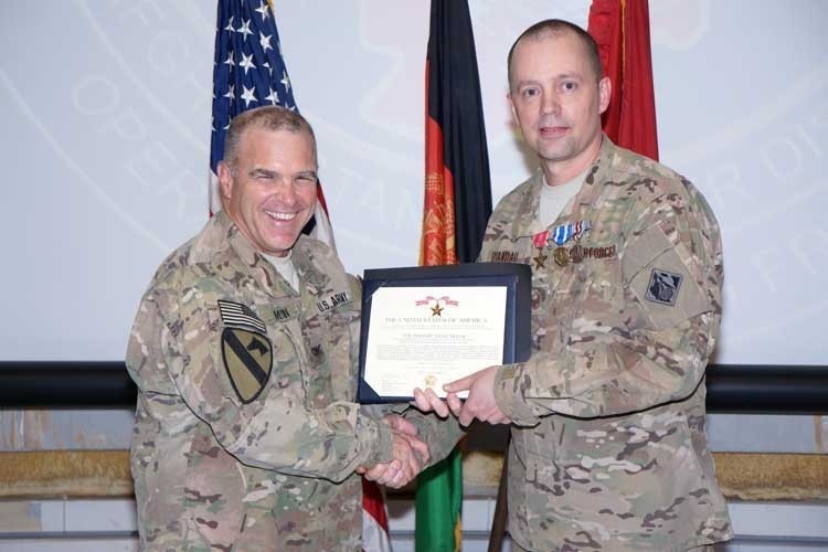 Brandau awarded Bronze Star Medal