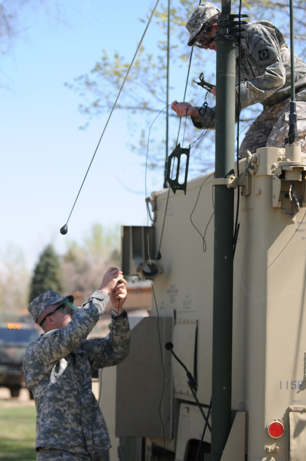 Battery C prepares for final shoot