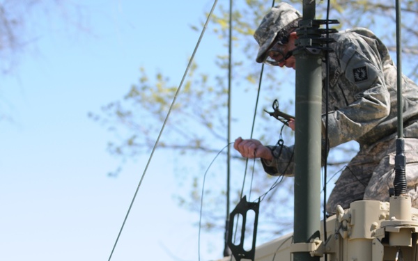 Battery C prepares for final shoot