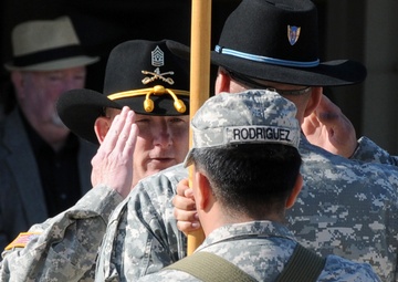 Duke command sergeants major hand over responsibilities
