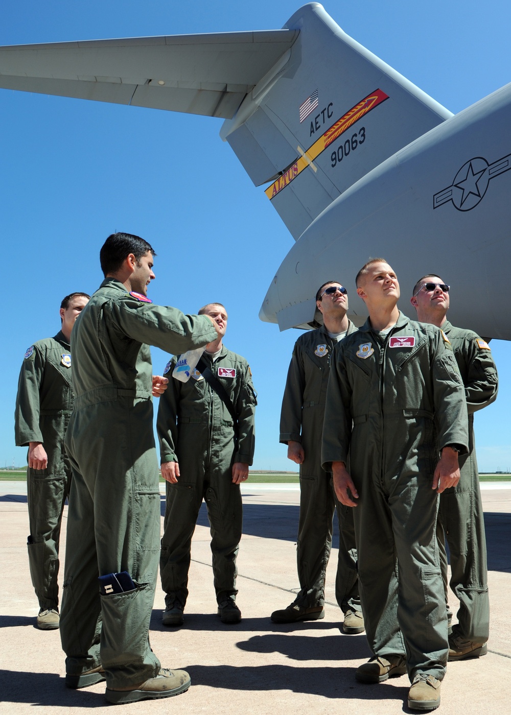 OU AFROTC cadets visit Altus AFB