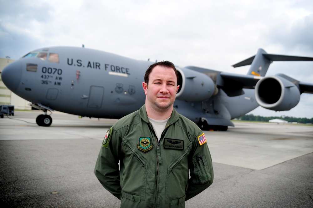 In His blood; Third generation aircrew member shares family legacy