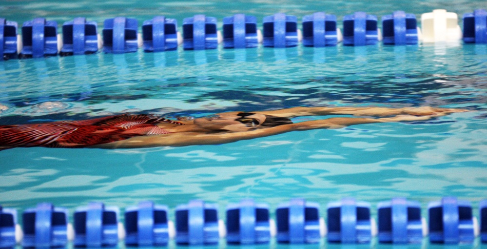 Warrior Games 2012 Swim practice