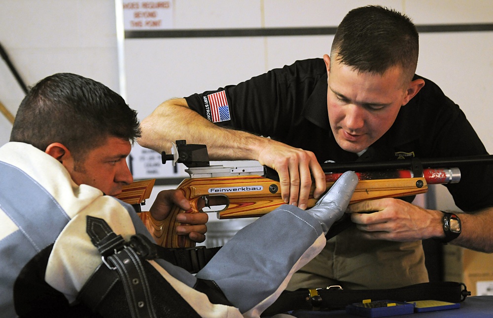 Warrior Games 2012 Shooting Practice