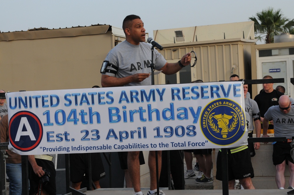 Third Army celebrates US Army Reserve 104th Birthday