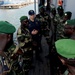 USS Simpson gives tours to Senegalese navy boarding team members)