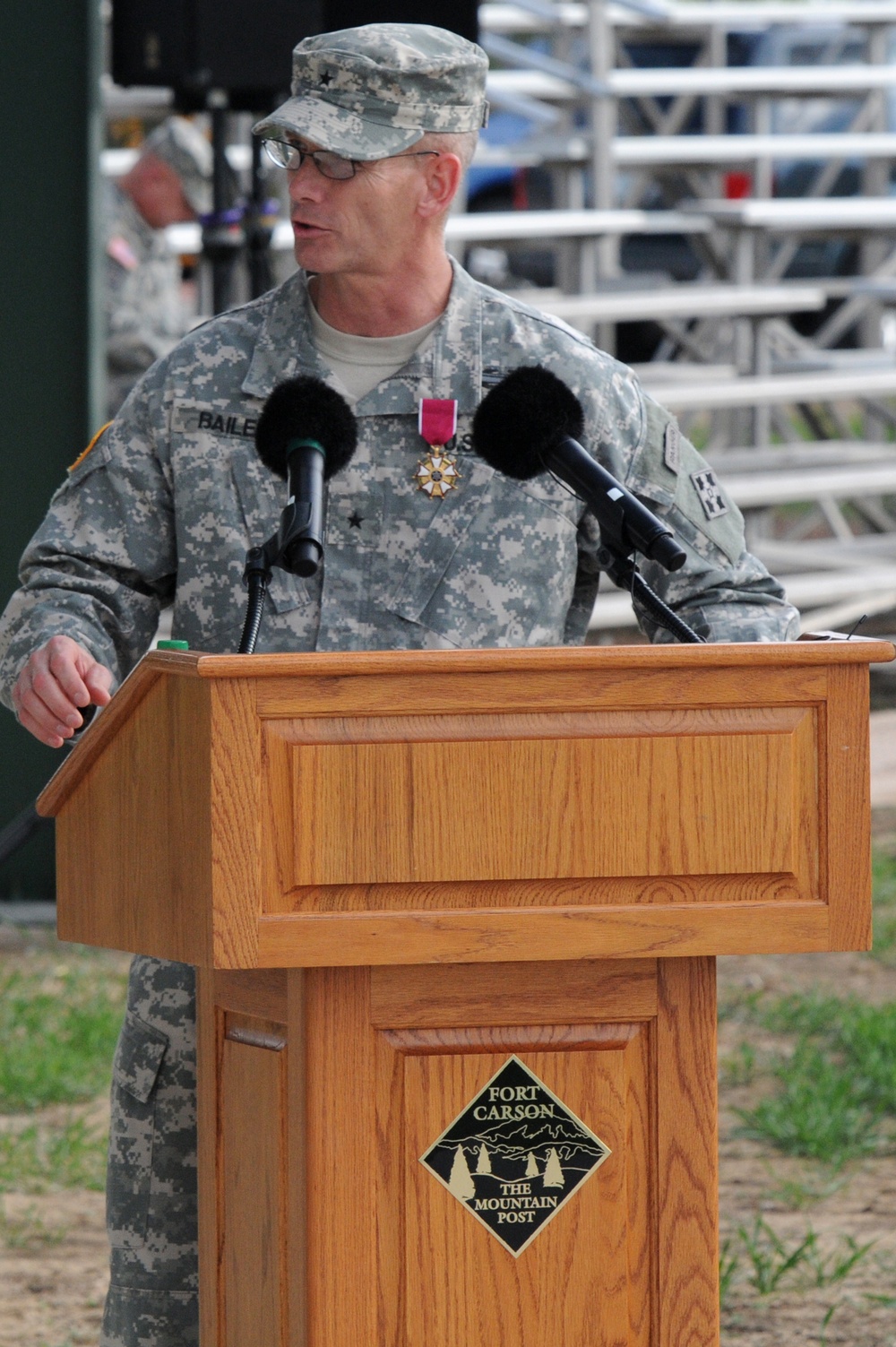 Fort Carson bids farewell to Brig. Gen. Jeffrey Bailey