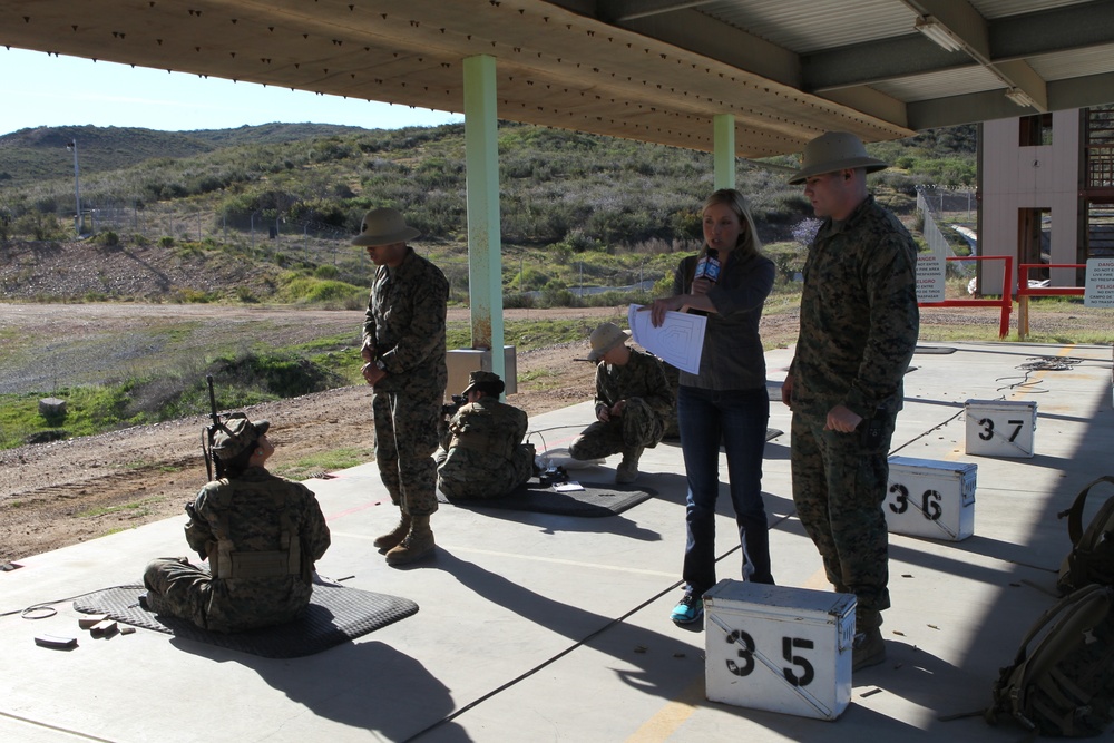 Fox 5 visits the range