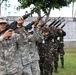 Philippine, U.S. soldiers pay respect to World War II POW Camp