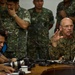 US and Philippine Marine commanders answer question from international press during Balikatan 2012