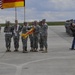 US Army Europe, 12th Combat Aviation Brigade, Casing of the Colors ceremony at the Katterback Army Air Field USAG Ansbach Germany