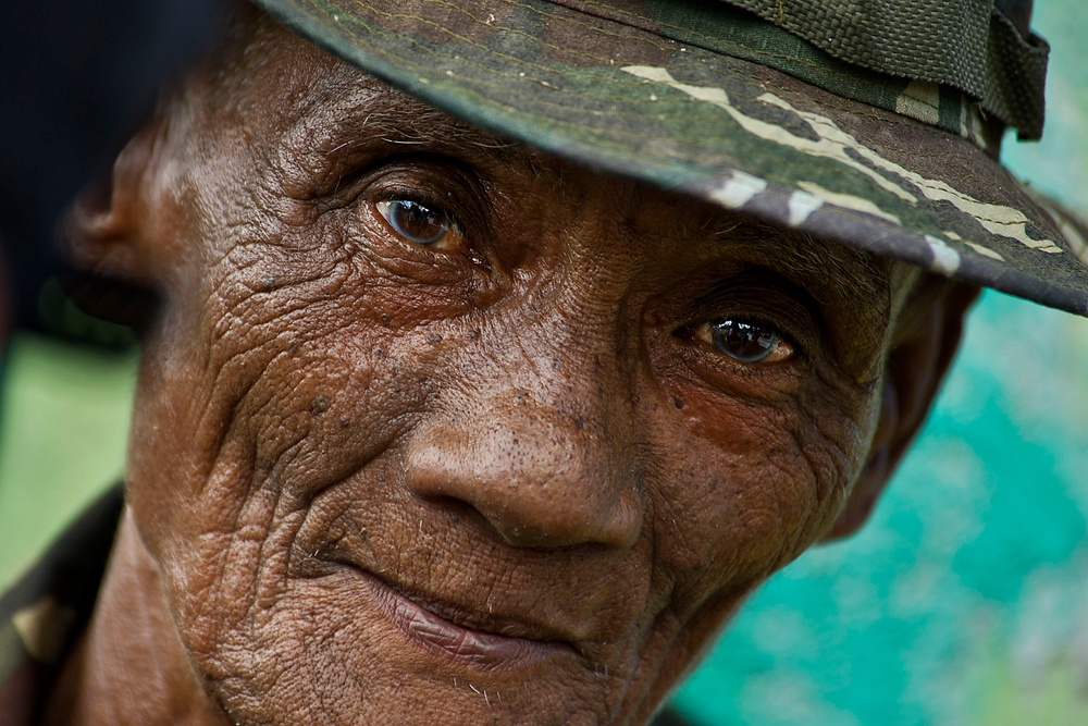 Philippine army soldier during balikatan 2012