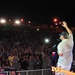 Award-winning country music superstar Toby Keith says his final good bye to the 2500 Army, Navy, Air Force, Marines, French military, Japanese military, and civilian employees who came to see him perform at Camp Lemonnier