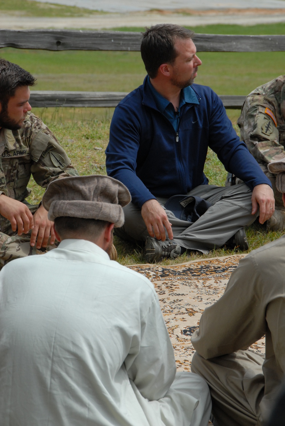 JCOC member participates in demonstration