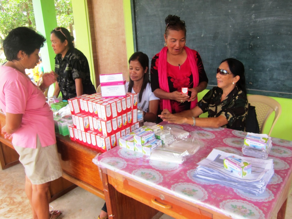 Free medical services brighten lives in Palawan, Repubic of the Philippines