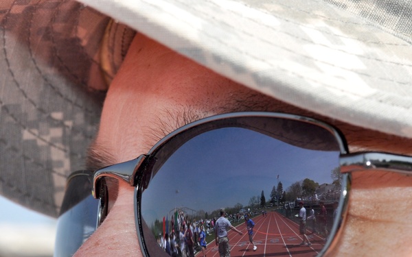 National Guard soldiers help with Special Olympics