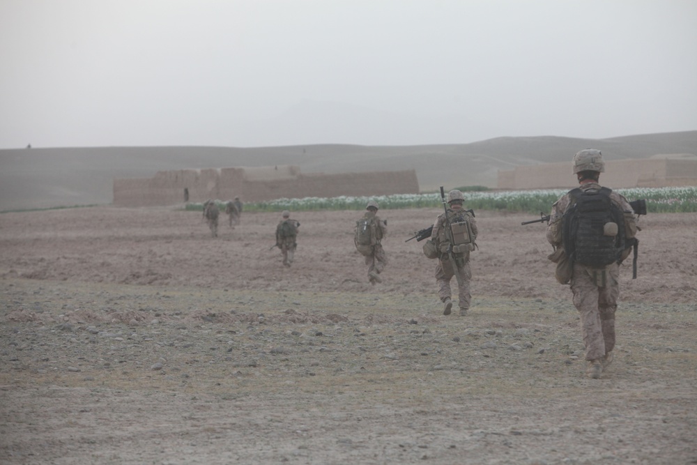 Operation Lariat in the Lui Tal district