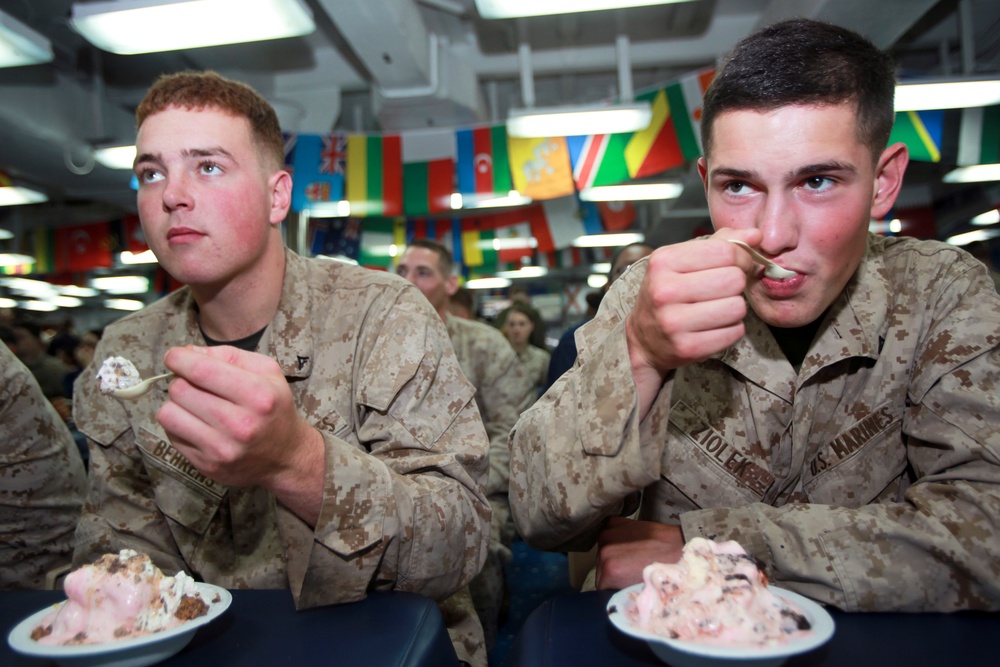 Marines deployed aboard USS Makin Island