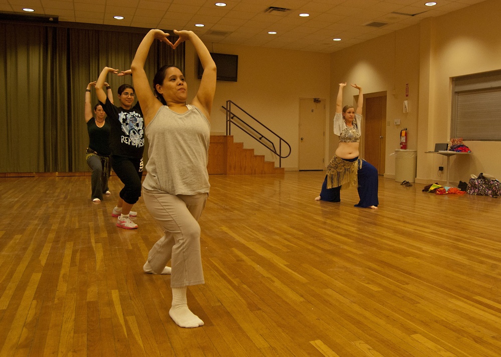 Belly Dancing shimmies into Fort Bliss