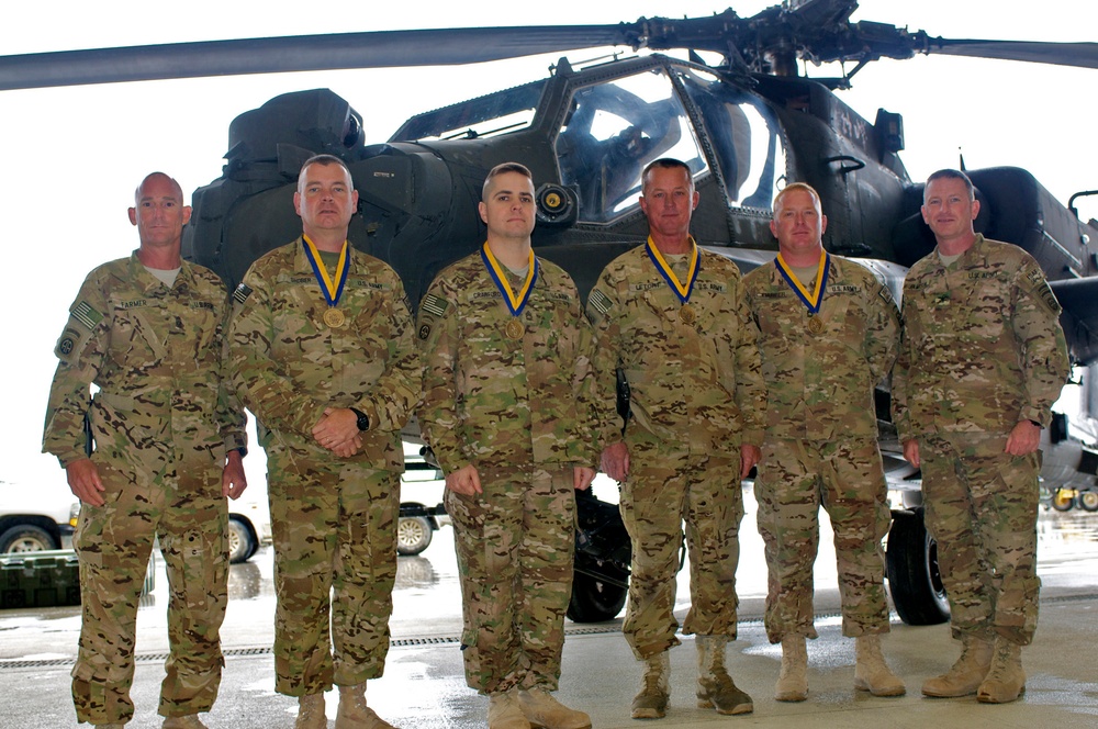 Medal ceremony in Afghanistan