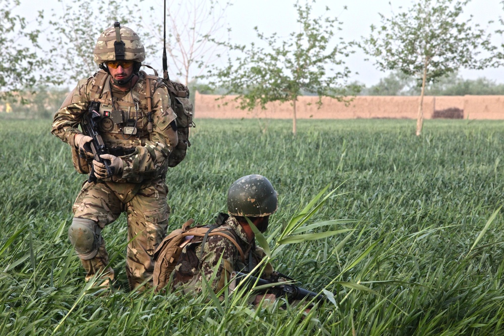 Operations in Helmand province