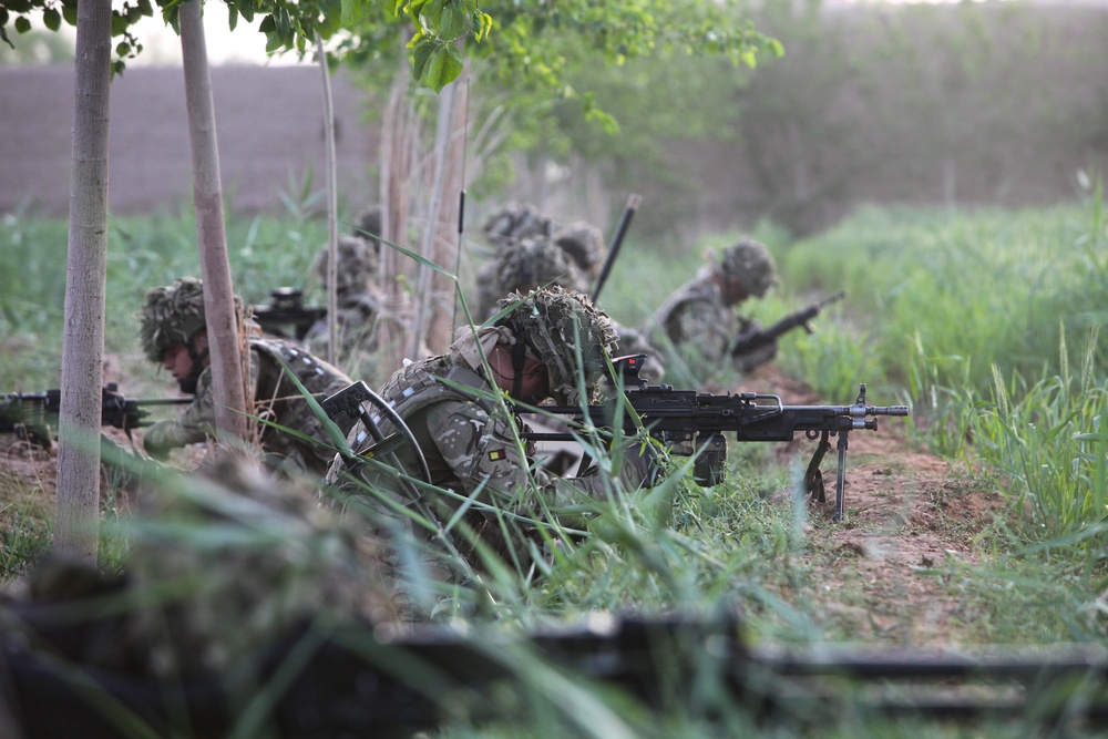 Operations in Helmand province