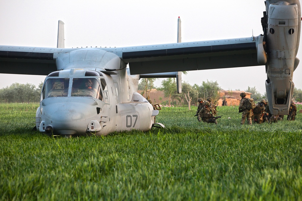 Operations in Helmand province