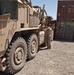 Marine truck convoys begin base closures