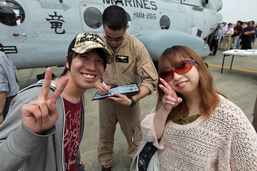 HMM 265 Dragons return to Atsugi, one year after Operation Tomadachi