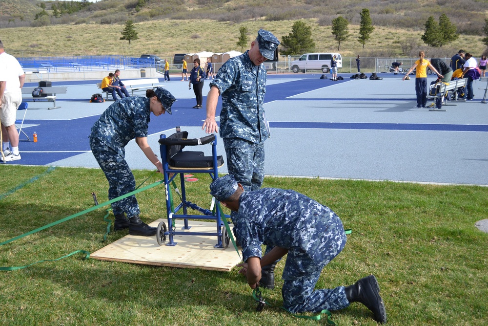Navy reservists help Team Navy and Coast Guard for the 3rd Annual Warrior Games