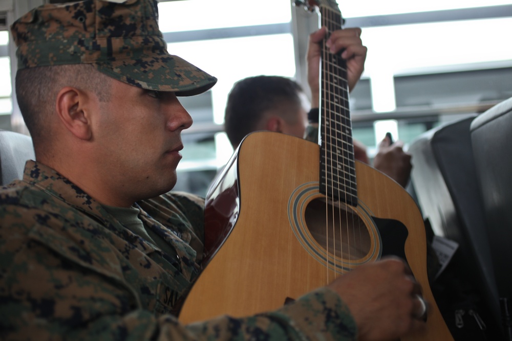 San Antonio sailor uses music to strengthen Navy, Marine bonds