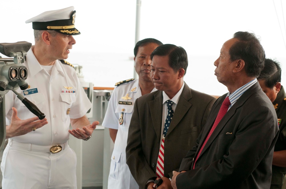 USS Blue Ridge port visit