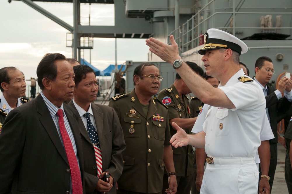 USS Blue Ridge port visit