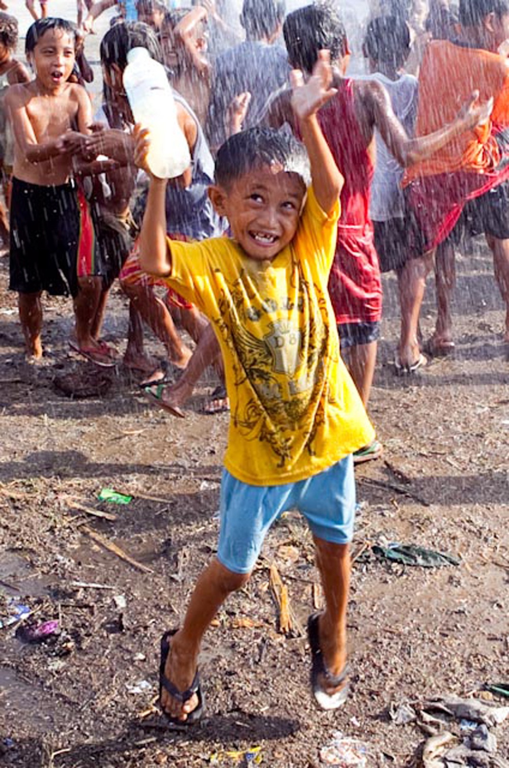 Crow Valley cool down: U.S. Marines bring water park to Philippine villagers