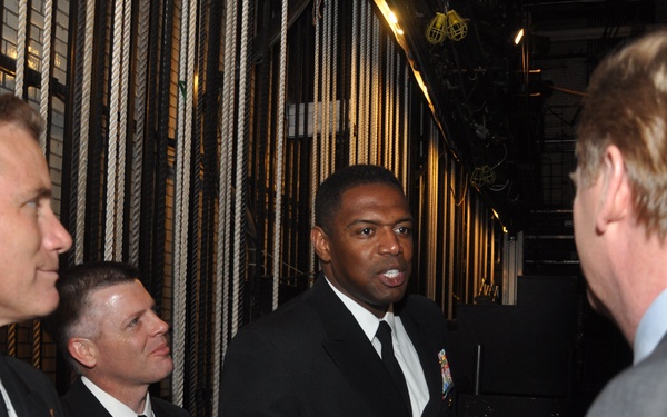 SEALs and sailors attend the 2012 NFL Draft
