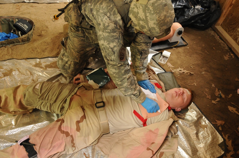 Expert Field Medical Badge hosted by 82nd Airborne Division