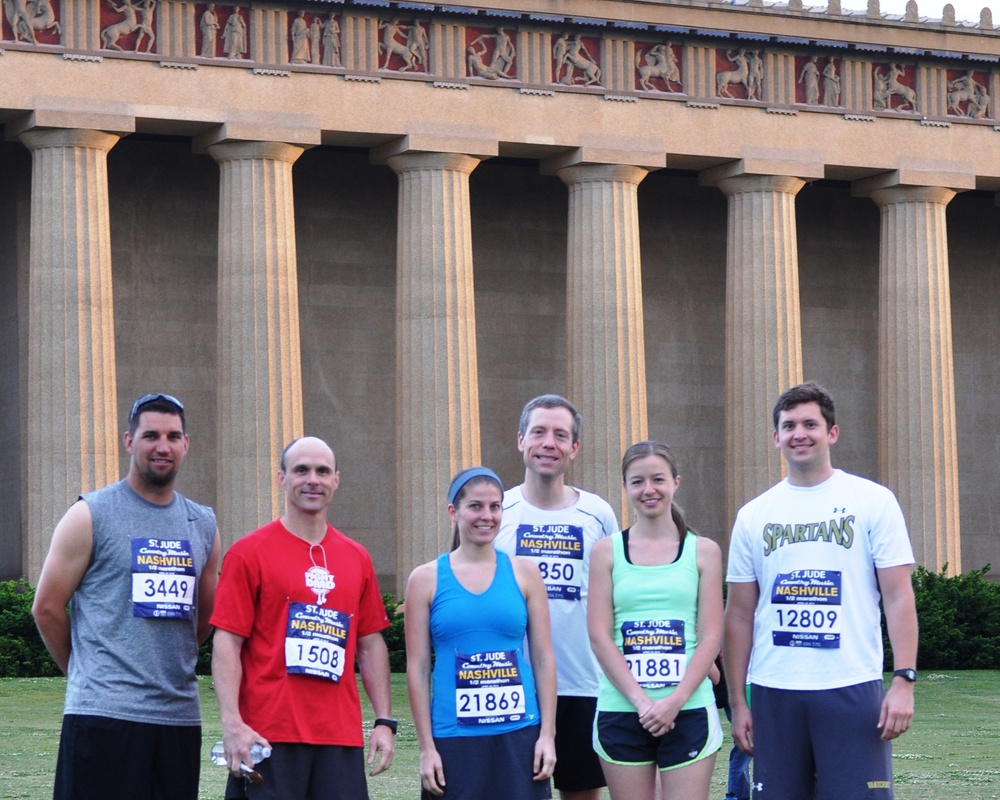 Nashville Districts employees rocked, ran in the St. Jude Country Music Marathon