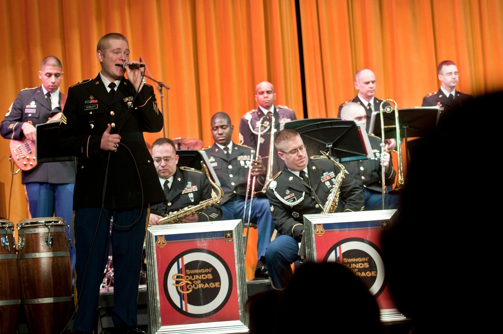 A welcoming presence: 56th Army Band the face of the Army in small-town California