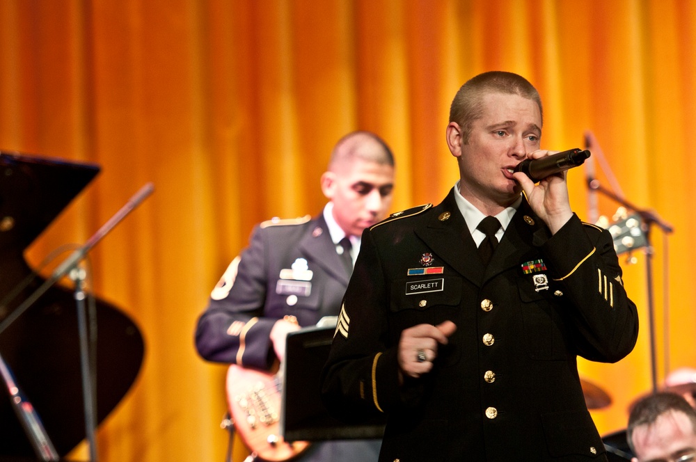 A welcoming presence: 56th Army Band the face of the Army in small-town California