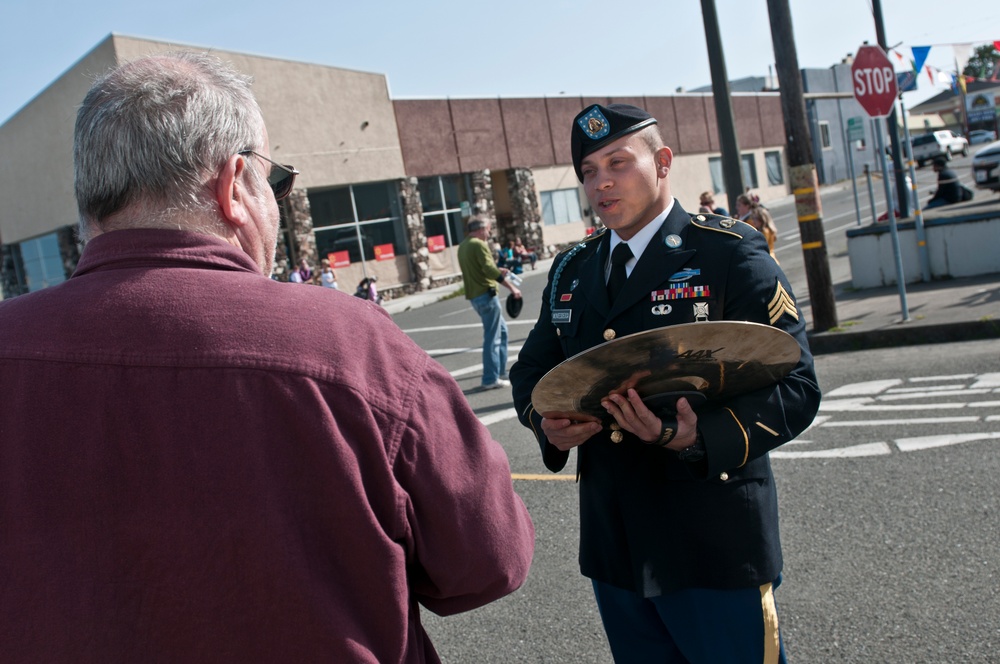 Ranger turned bandsman is still a soldier first