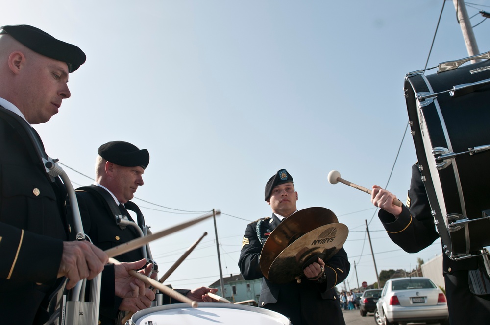 Ranger turned bandsman is still a soldier first