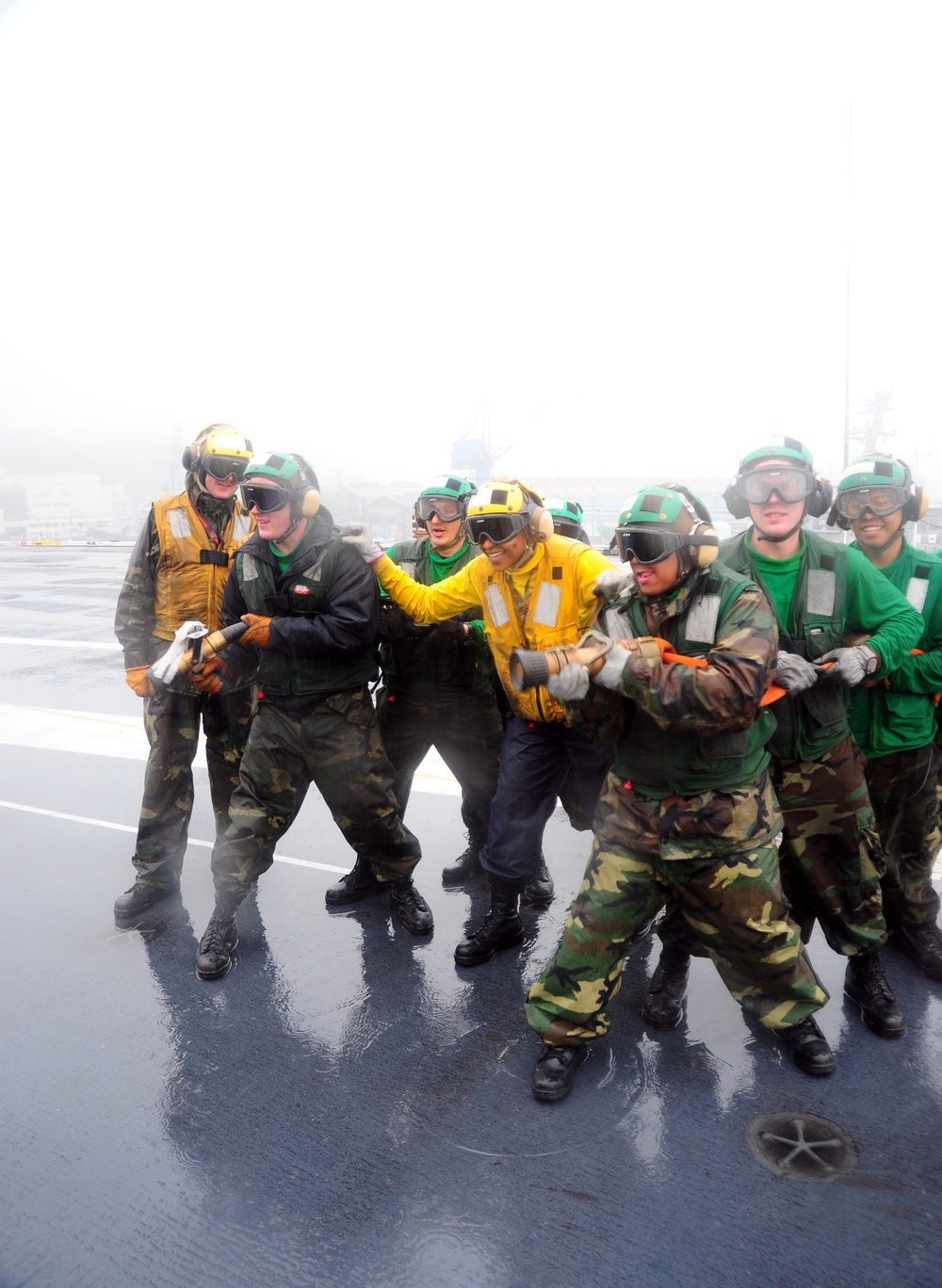 USS George Washington activity