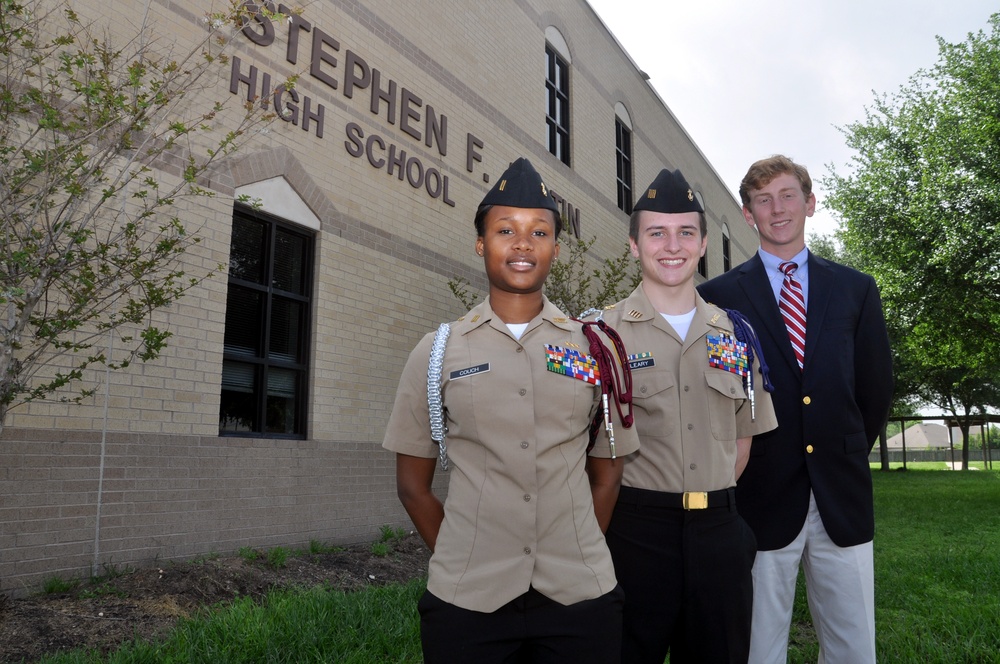 Students receive Naval ROTC scholarships