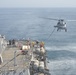 MH-60S Sea Hawk practices refueling