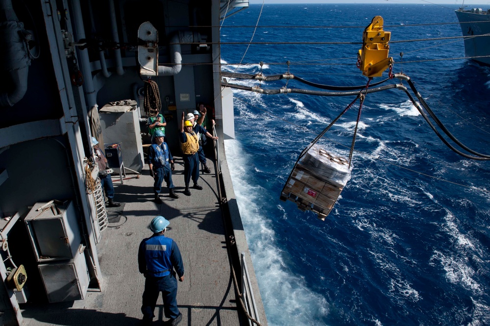 USS Iwo Jima action