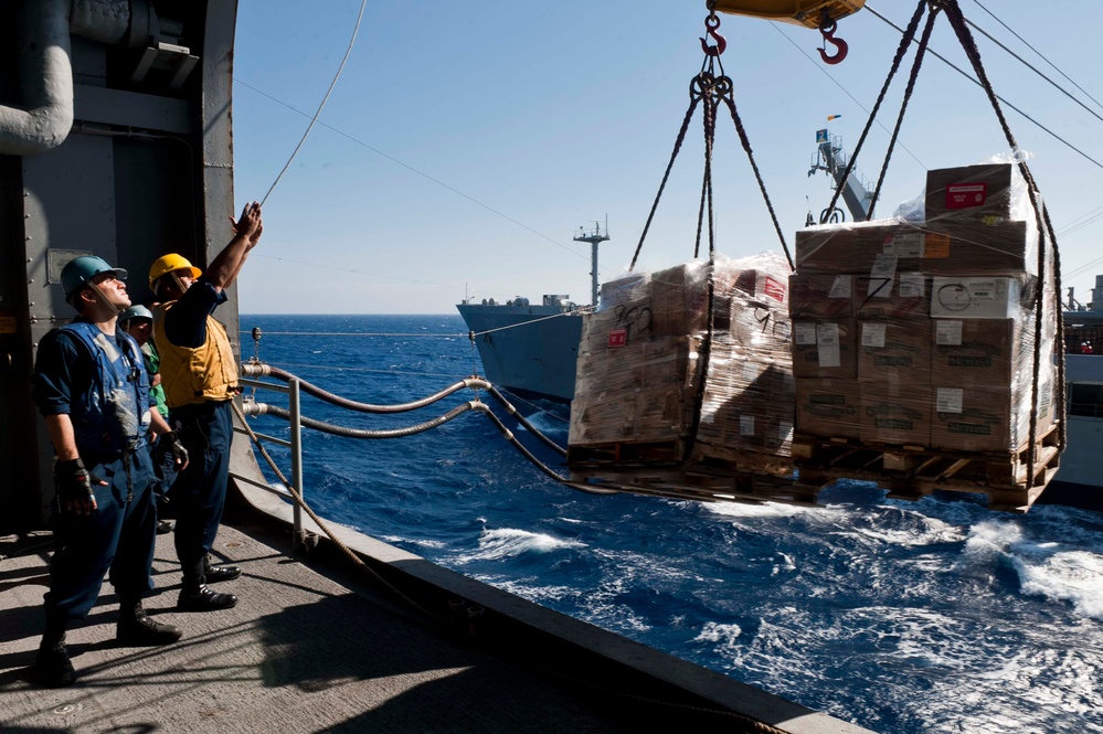 USS Iwo Jima action