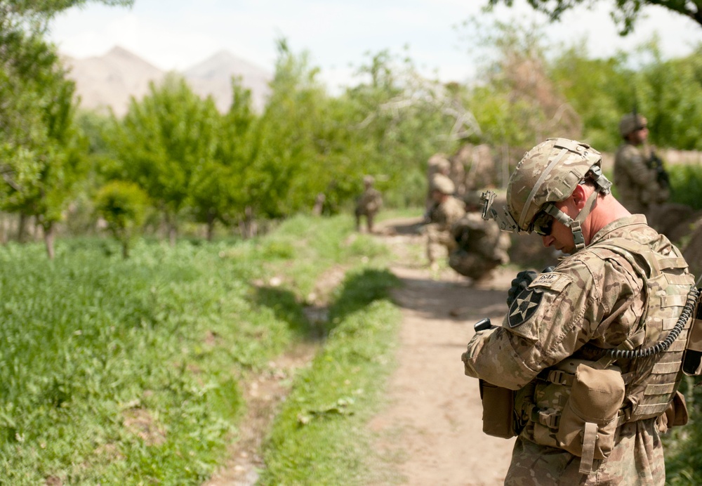 DVIDS - Images - 1-14th CAV provides support to ANP's clearance mission ...